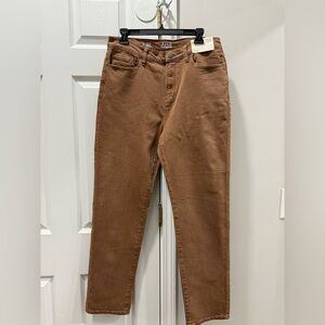 a.n.a Brown‎ Straight Leg Pants size 14